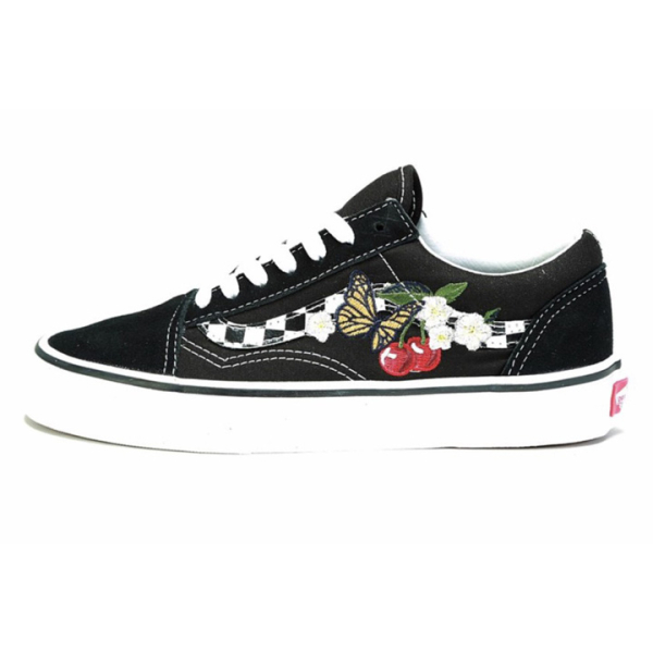 Vans Old Skool Checker Floral