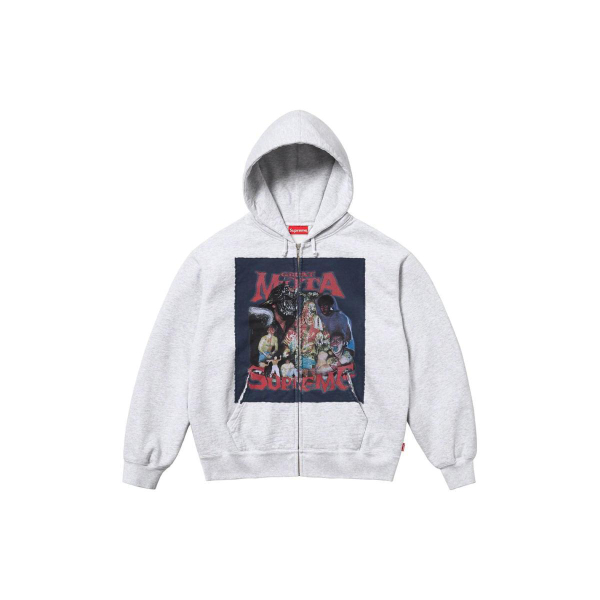 Supreme FW23 WEEK17 MUTA ZIP UP HOODED SWEATSHIRT
