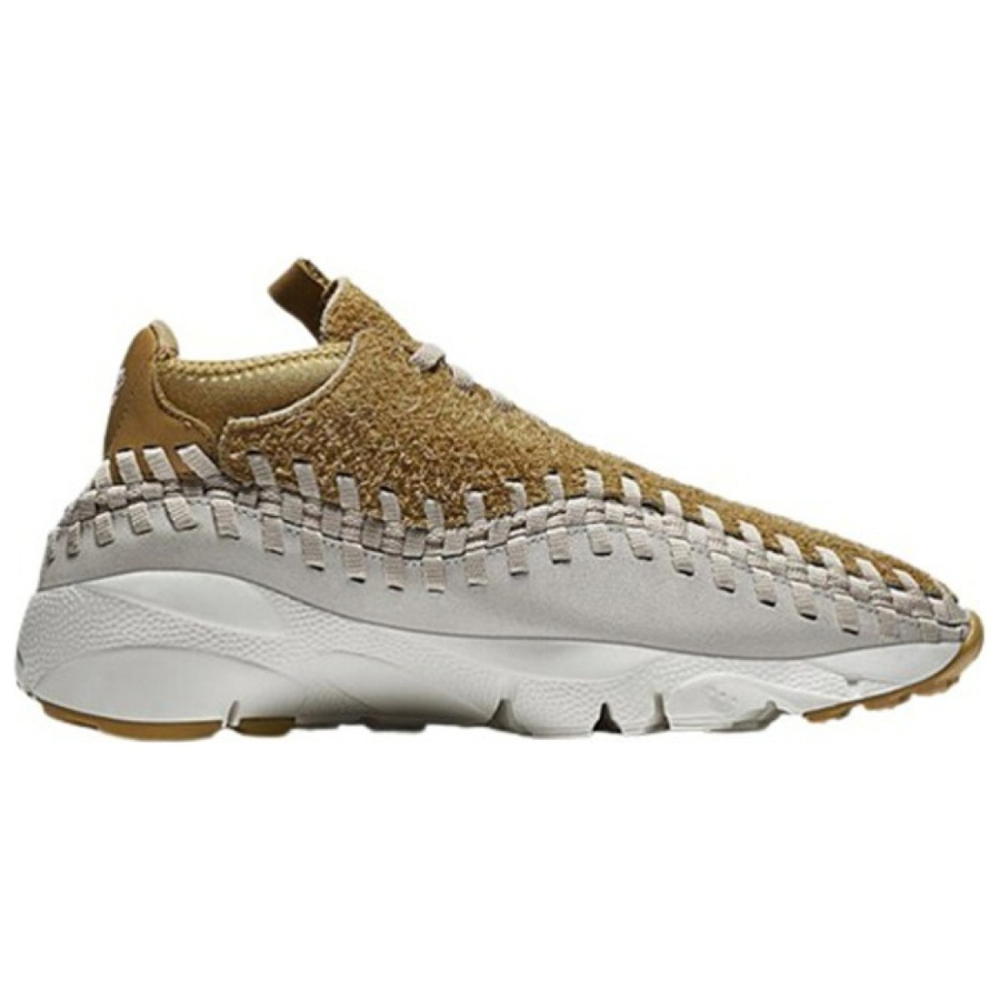 Nike Air Footscape woven Chukka Flat Gold