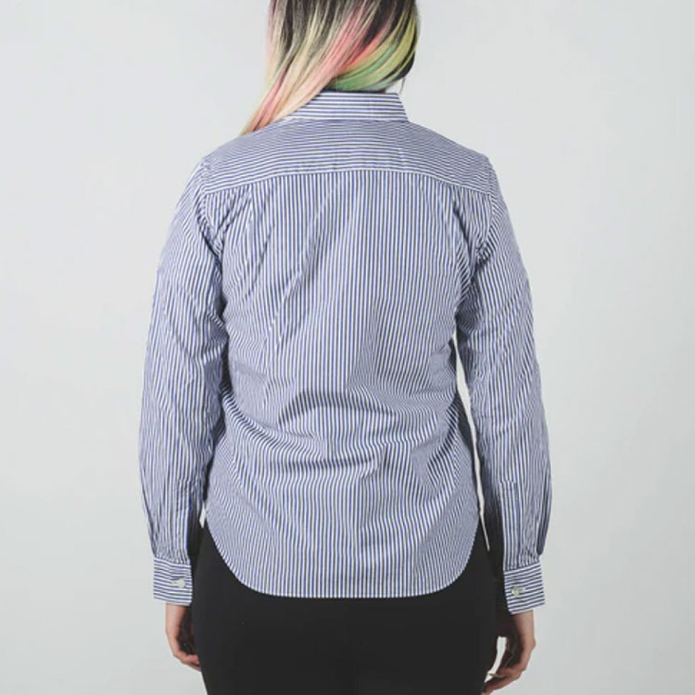 CDG Play Striped Shirt