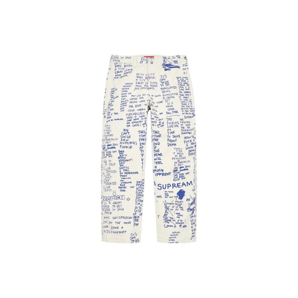 Supreme SS23 Week12 GONZ POEMS CHINO PANT