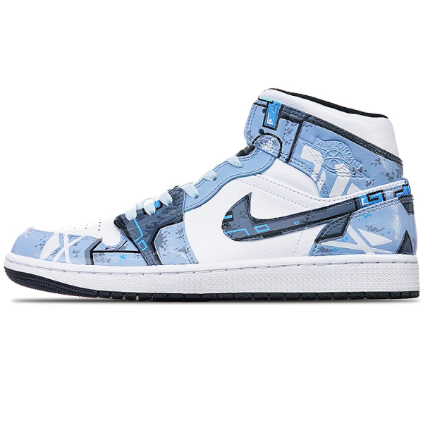 【 】 Jordan Air Jordan 1 Mid Island Green GS