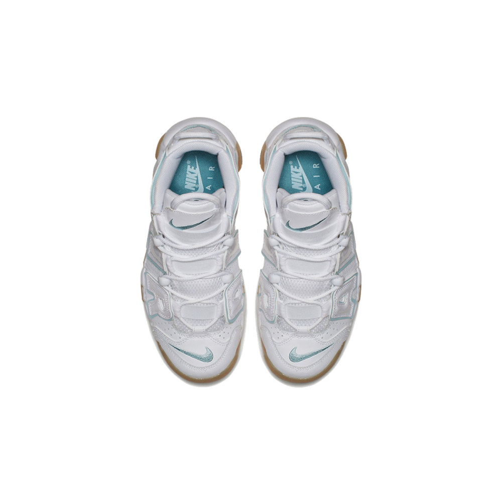 Nike Air More Uptempo White Aqua Gum