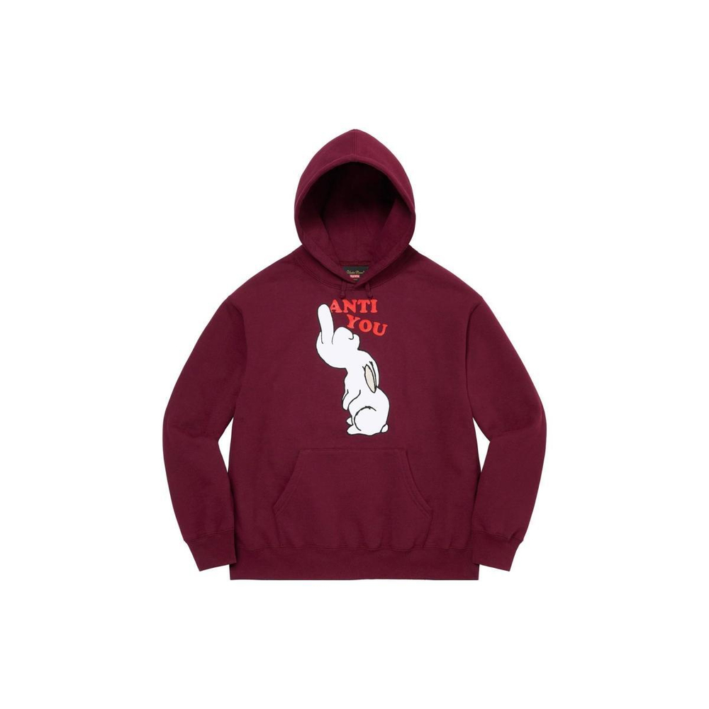 Supreme SS23 Week6 ANTI YOU HOODED SWEATSHIRT