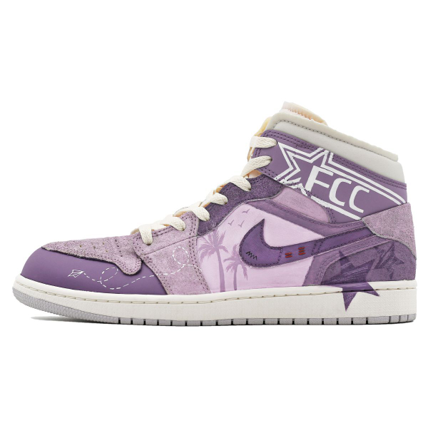 【 】 Jordan Air Jordan 1 Mid SE Craft GS