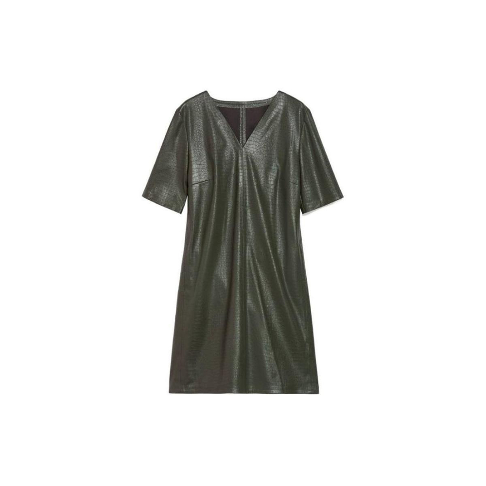 MaxMara Eliot Crocodile-print dress V