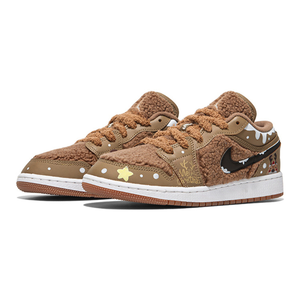 【 】 Jordan Air Jordan 1 Low Utility"Teddy Bear" GS