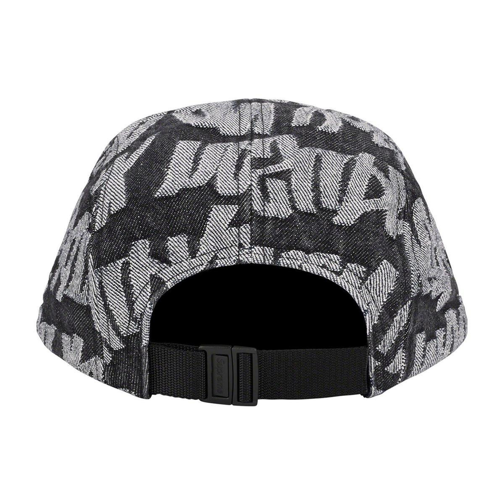 Supreme Week 13 Fat Tip Jacquard Denim Camp Cap