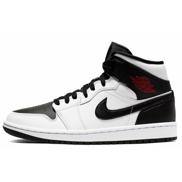 Jordan Air Jordan 1 Mid White Black Red