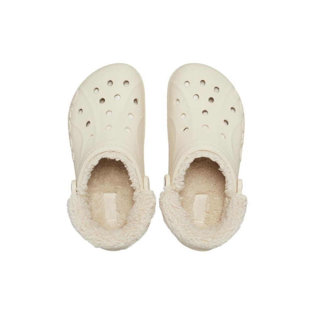 Crocs Baya Lined Fuzz Strap Clogs EVA