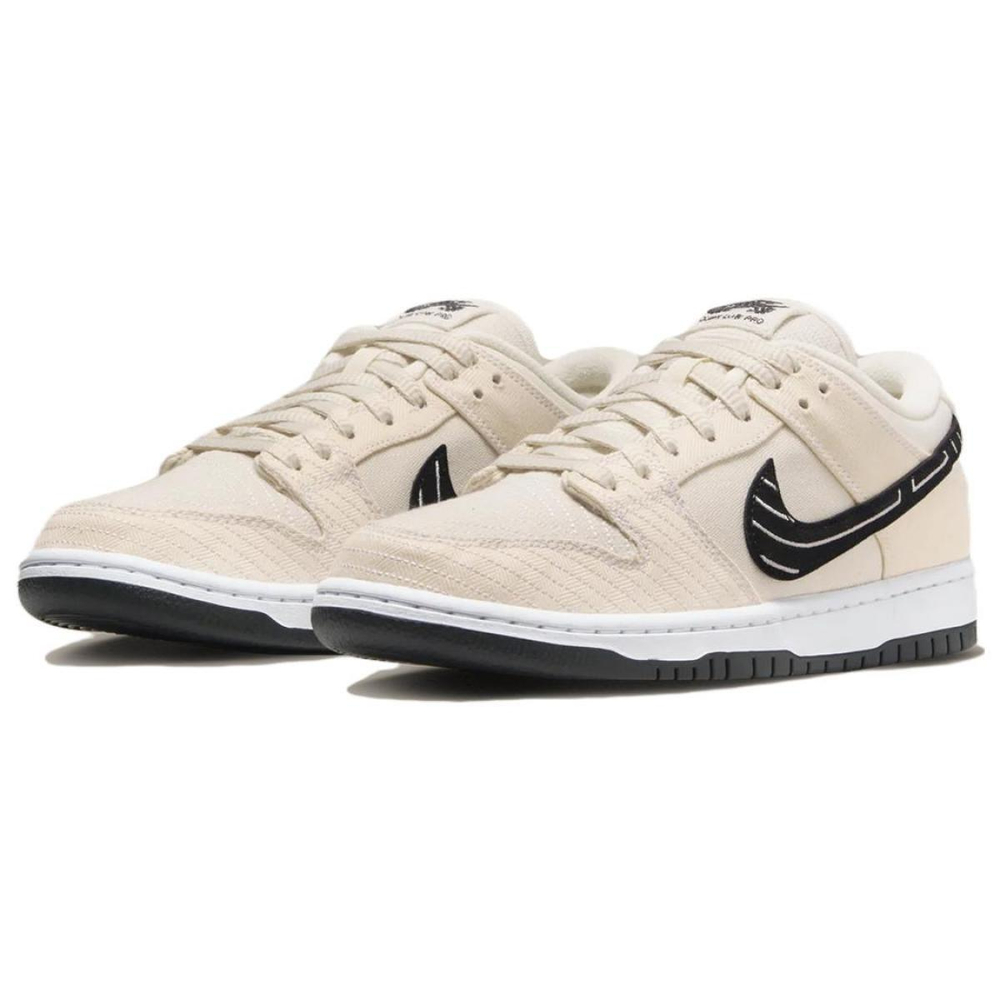 Albino & Preto x Nike Dunk SB Pro "Pearl White"