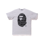 A BATHING APE x Undefeated Apehead Tee White T