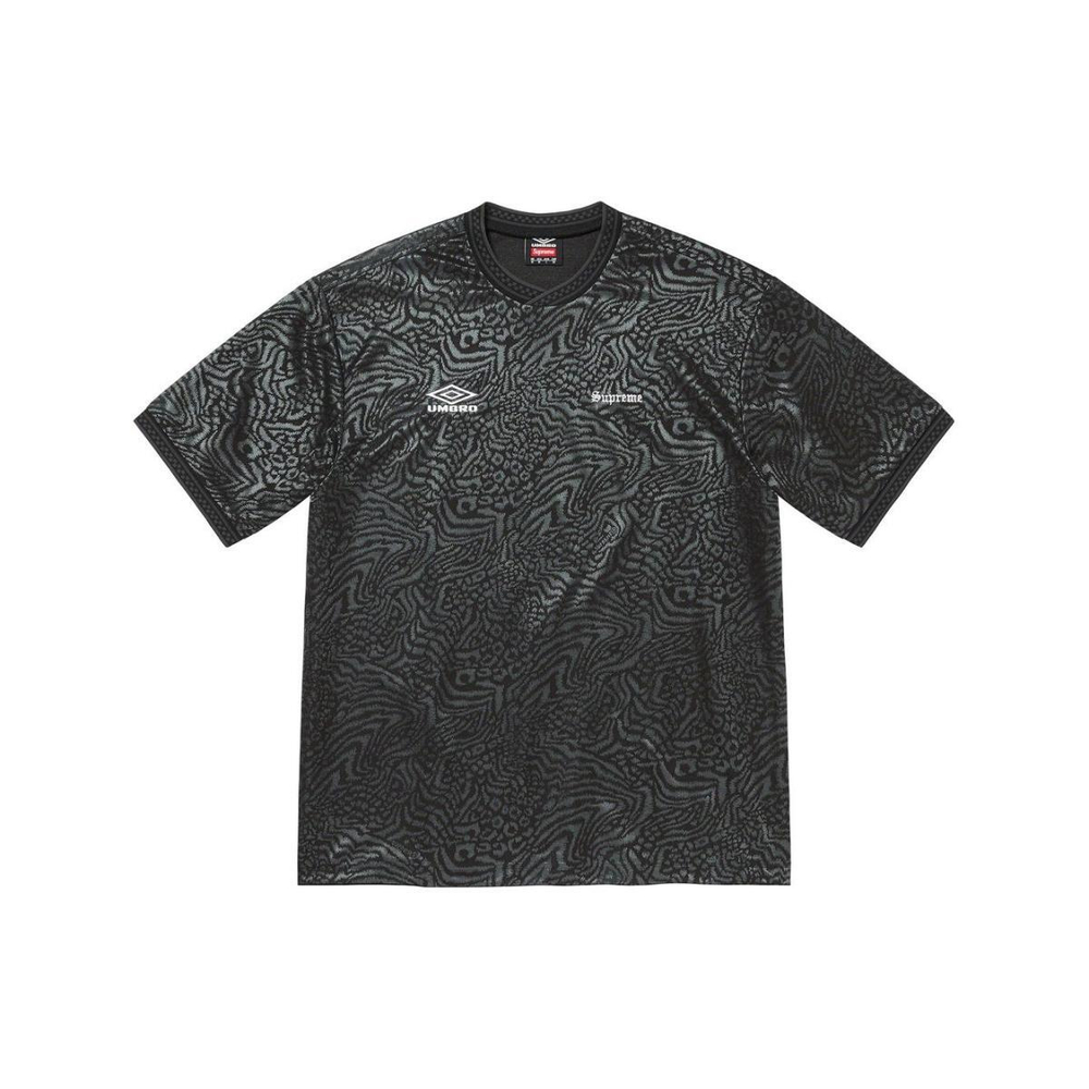 Supreme SS23 Week 5 x UMBRO Jacquard Animal Print Soccer Jersey