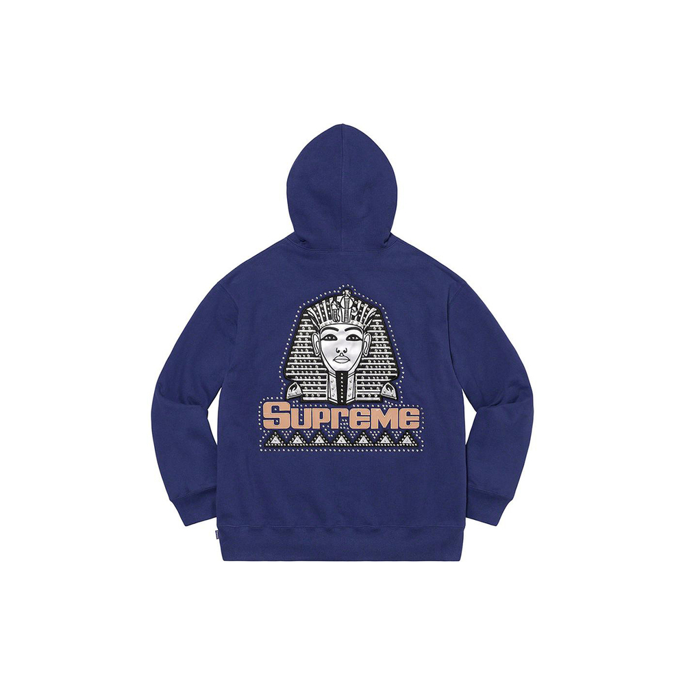Supreme FW20 Week 1 Pharaoh Studded Hooded Sweatshirt