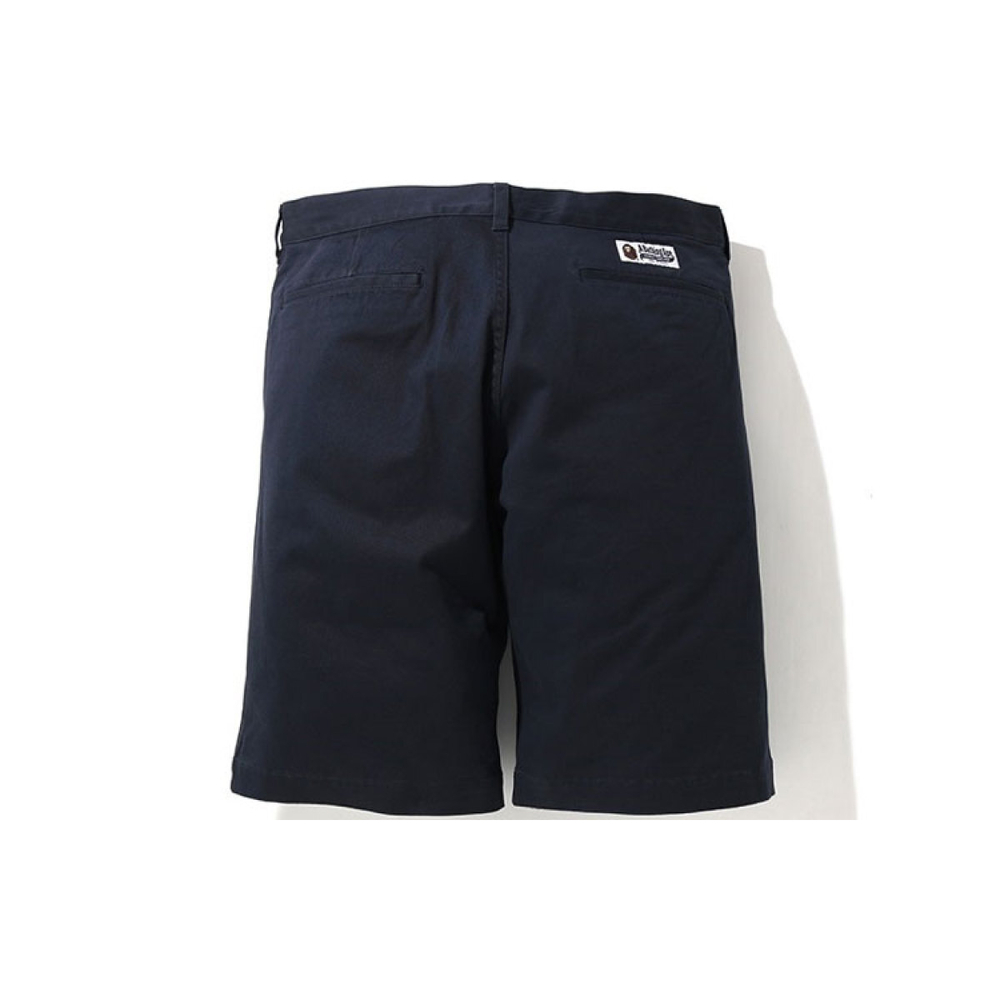 BAPE College Chino Shorts Logo
