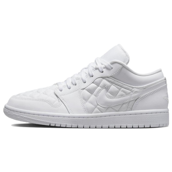 Jordan Air Jordan 1 low quilted "triple white"