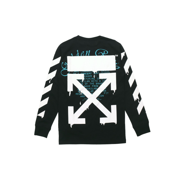 OFF-WHITE SS20 Dripping Arrows Logo T