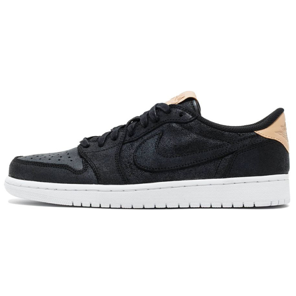 Jordan Air Jordan 1 Retro Low OG Black Vachetta