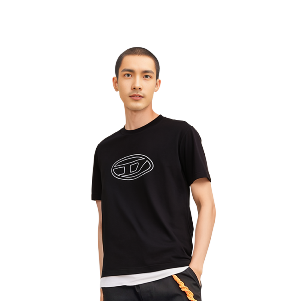 DIESEL SS22 OVAL-D Logo T