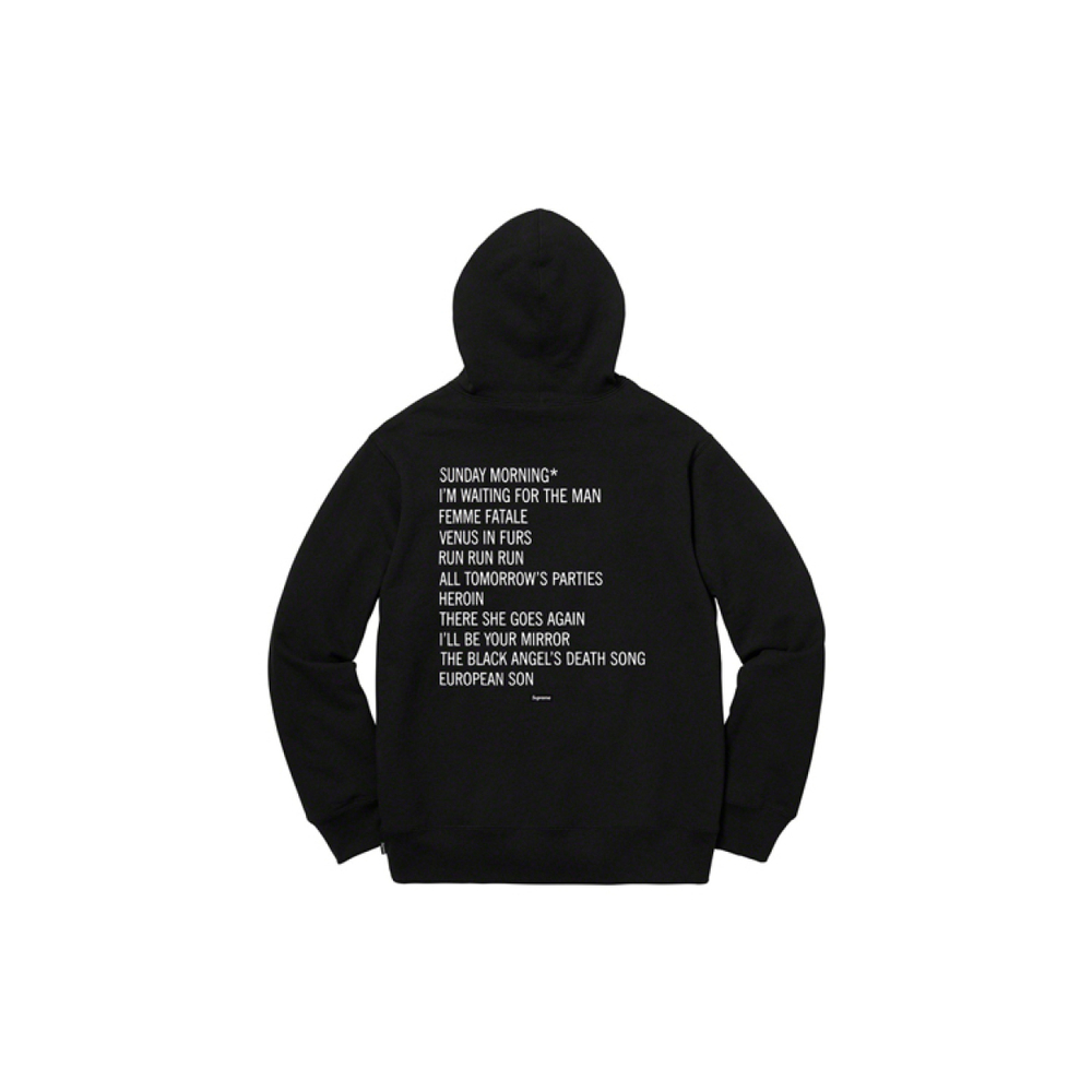 Supreme FW19 Week 4 x The Velvet Underground Hooded Sweatshirt