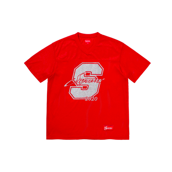 Supreme SS20 Week 13 Glitter Football Top T