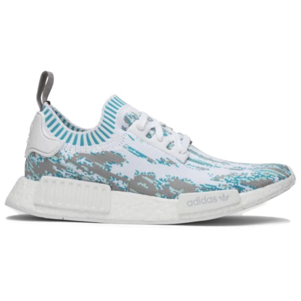 Sneakersnstuff x adidas originals NMD_R1 Datamosh Clear Aqua