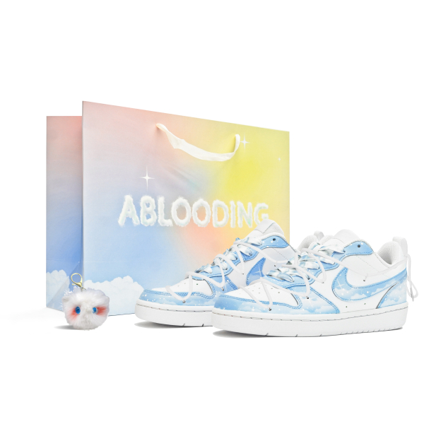 【 】 Nike Court Borough ABLOODING GS