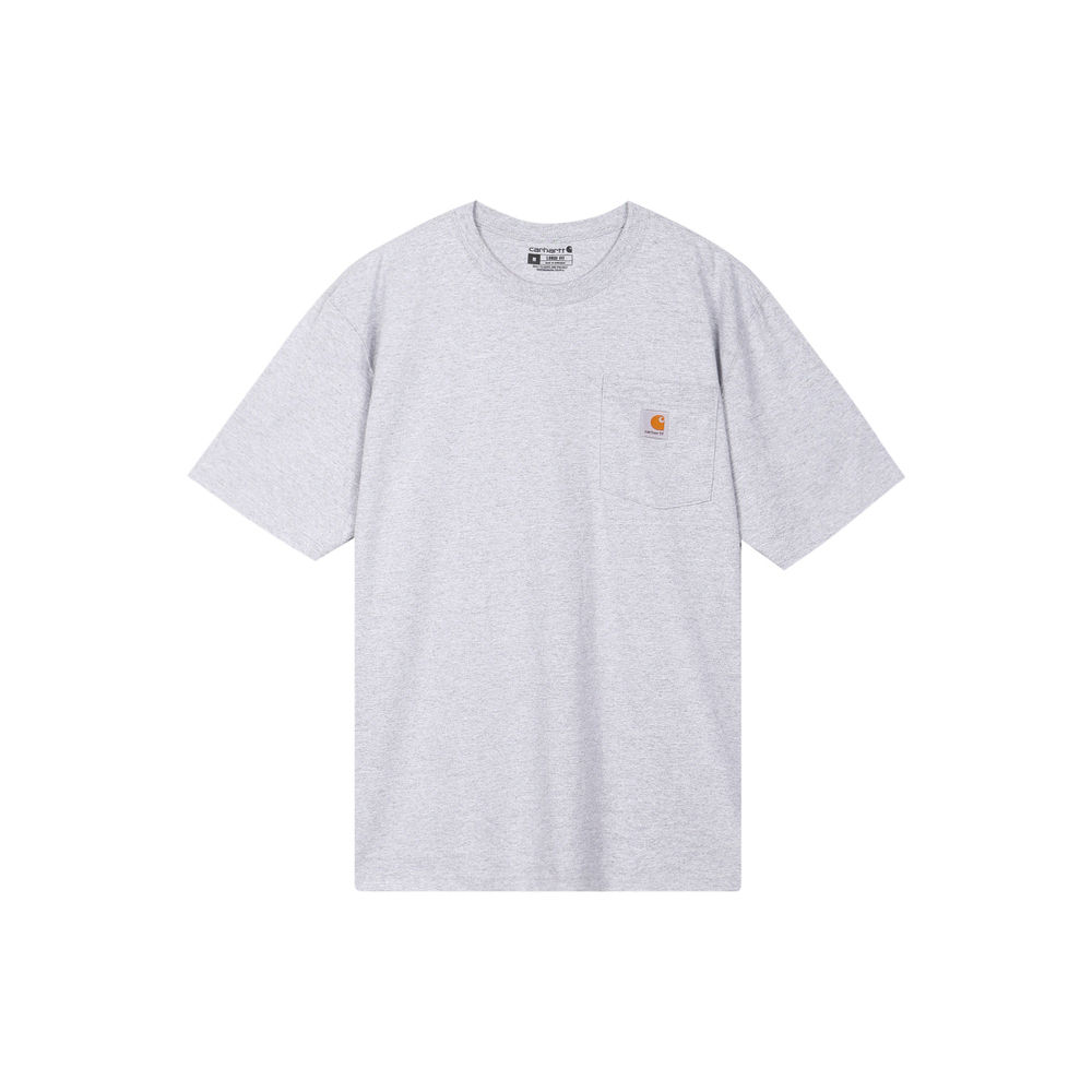 Carhartt K87 LOOSE FIT HEAVYWEIGHT SHORT-SLEEVE POCKET T-SHIRT Logo T