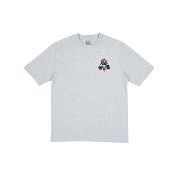 PALACE Sans Ferg T-Shirt Grey Marl Logo T