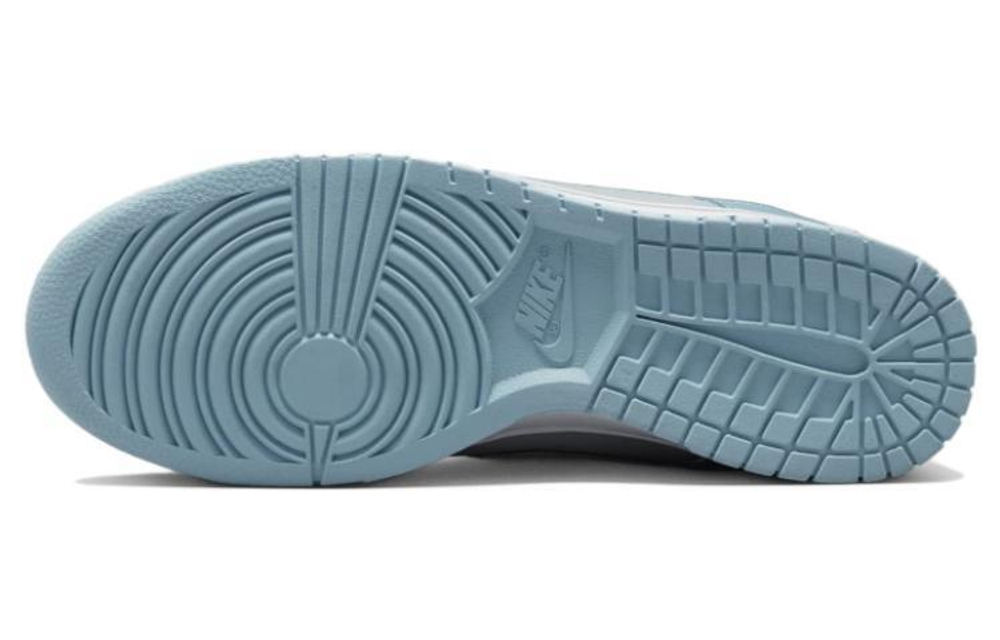 Nike Dunk Low Fashion Leisure Anti-slip Shock Absorption Wear-Resistant Low Panel Shoes Blue Grey