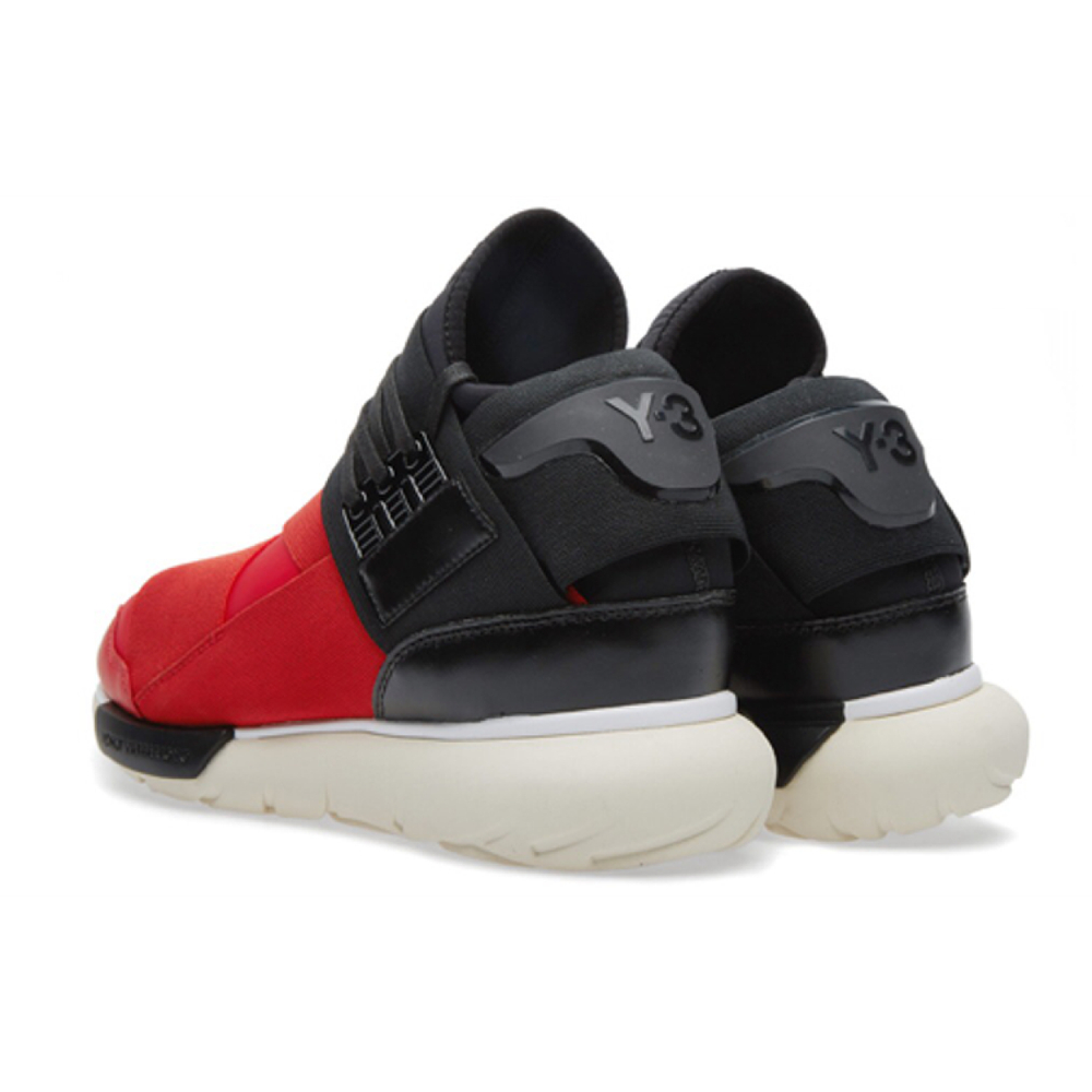 Y-3 Qasa High Red Black