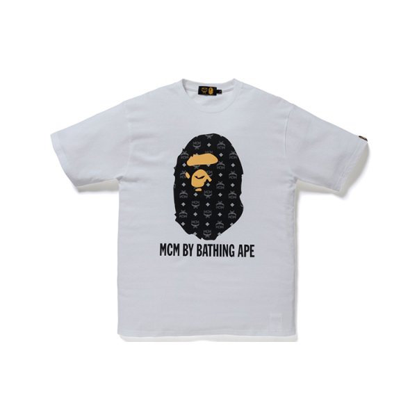 A BATHING APE x MCM/ Logo T