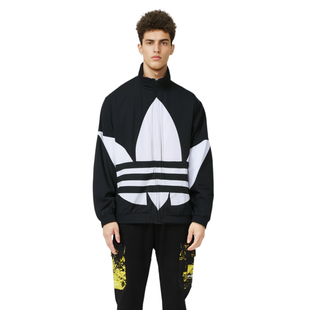 Adidas originals Big Trefoil Track Top Night Marine Logo