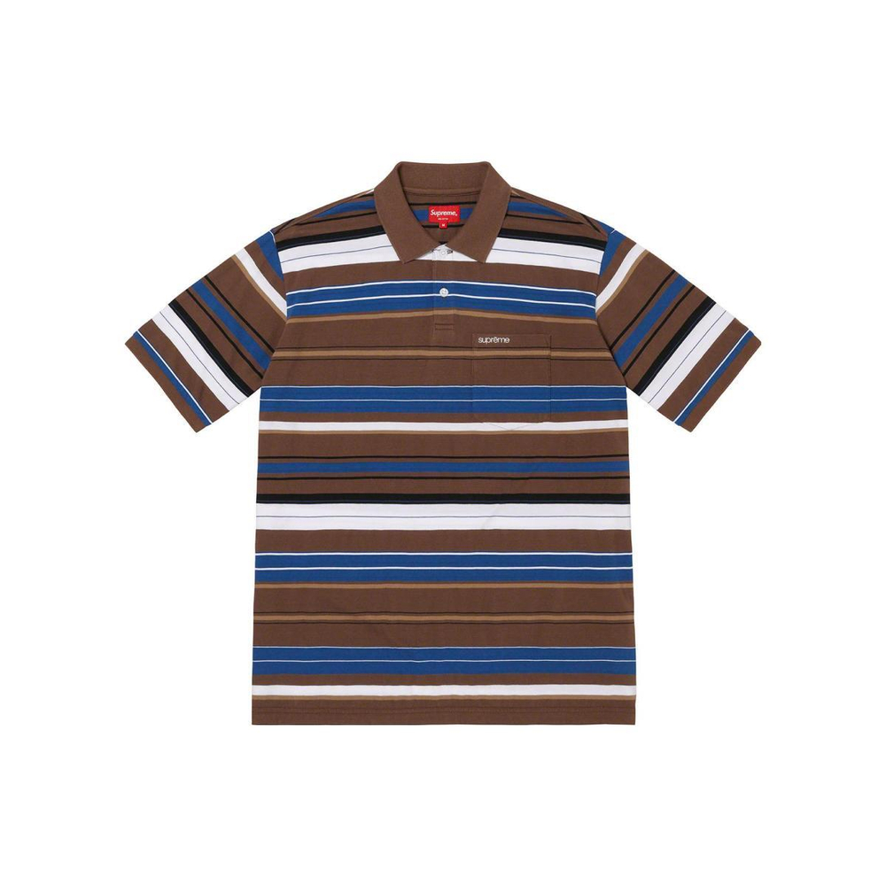 Supreme SS23 Week 1 MULTI STRIPE POLO polo