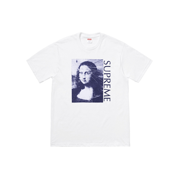 Supreme SS18 Mona Lisa Tee White T
