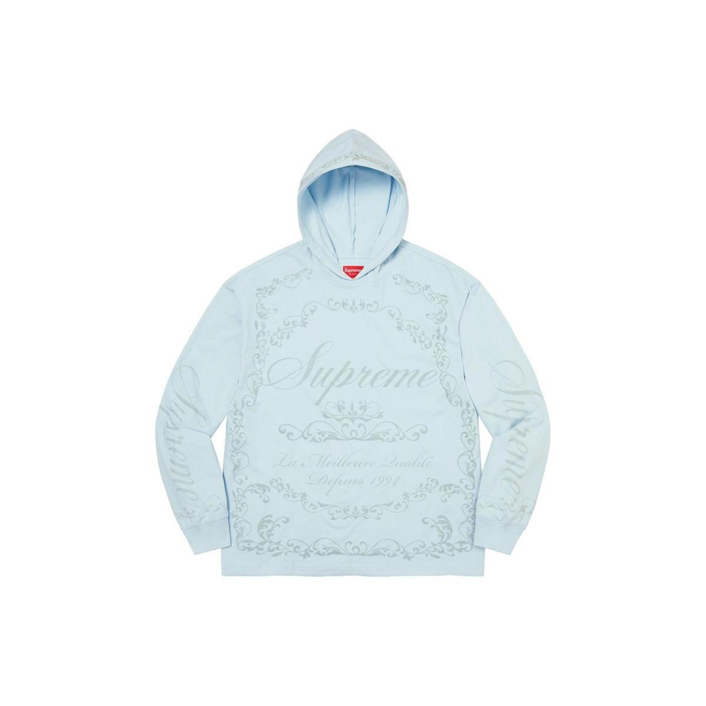 Supreme SS23 Week 2 CELEBRÉ HOODED L/S TOP logo