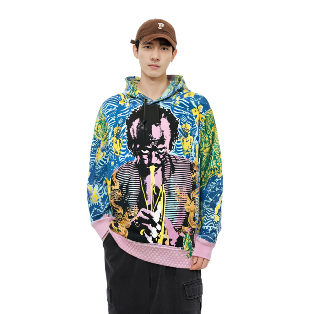 Supreme SS20 Week 1 Miles Davis Hooded Sweatshirt