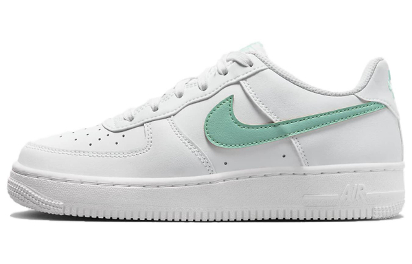 Nike Air Force 1 GS white green