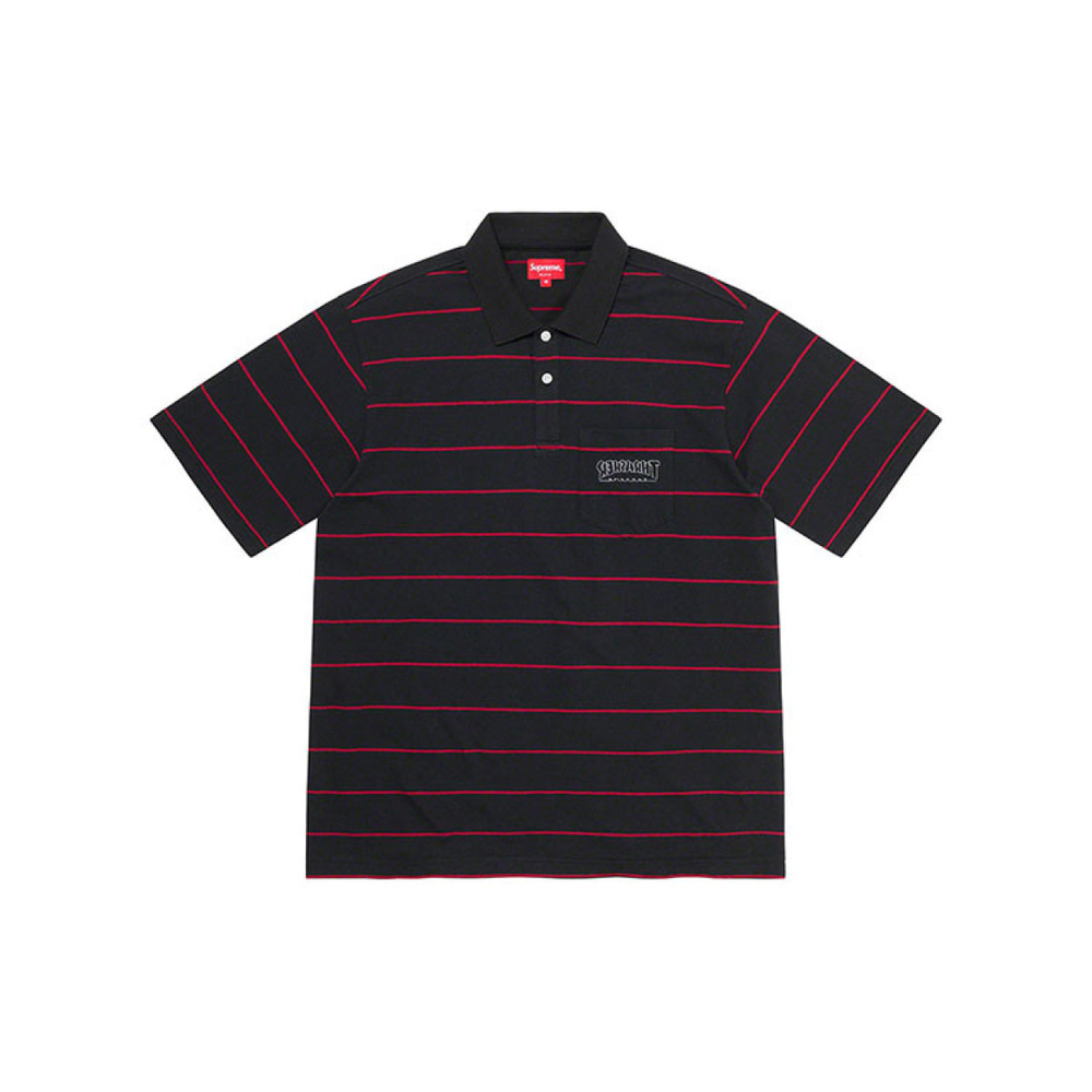 Supreme FW21 Week 5 x Thrasher Stripe Polo Polo