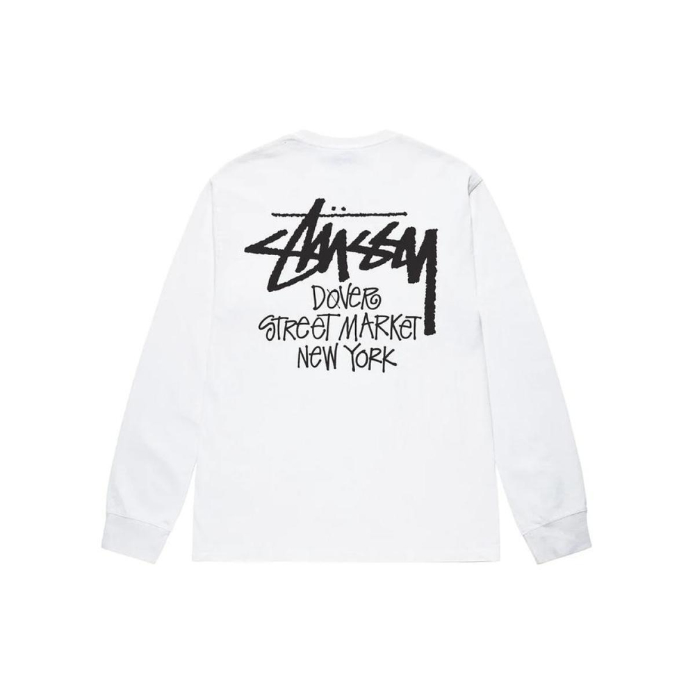 Stussy x Dover Street Market FW23 DSM New York Ls Tee Logo T