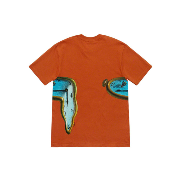 Supreme SS19 The Persistence of Memory Tee Rust T