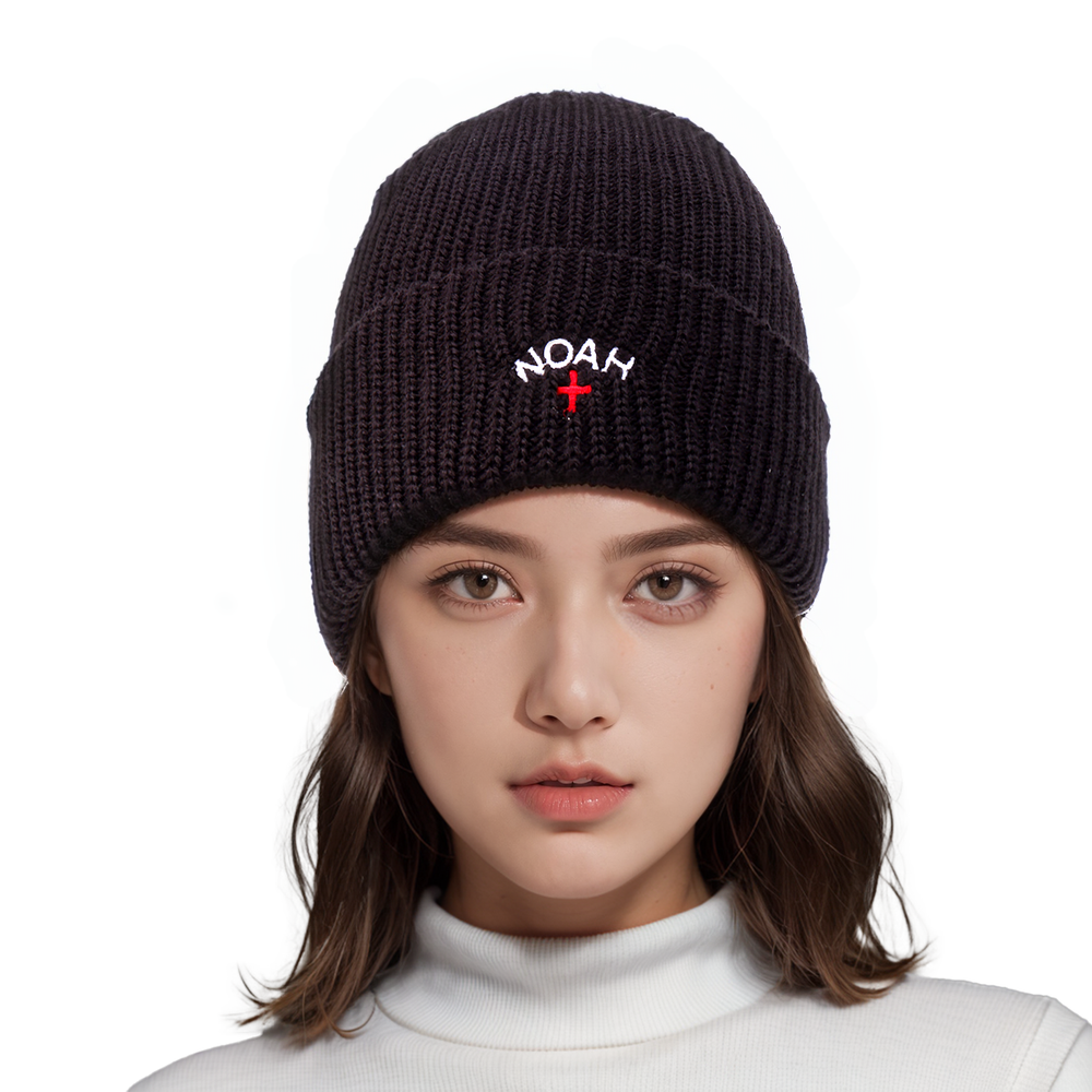 NOAH Nyc Core Logo Beanie Black