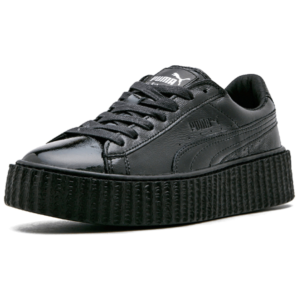 PUMA Rihanna Fenty Cracked Leather Black
