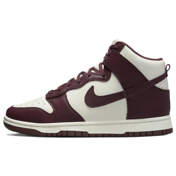 Nike Dunk High burgundy crush