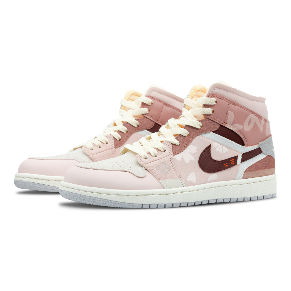【 】 Jordan Air Jordan 1 Mid SE Craft GS