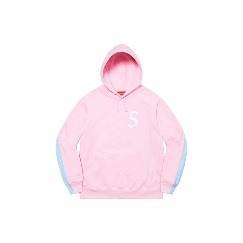 Supreme Week 5 S Logo Split Hooded Sweatshirt