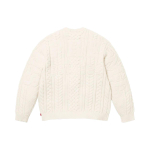 Supreme FW23 WEEK15 APPLIQUÉ CABLE KNIT SWEATER