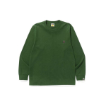 A BATHING APE Head One Point L/s Tee Logo T