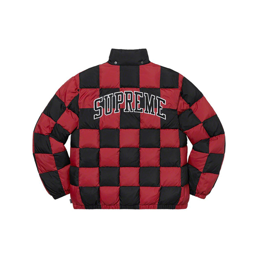 Supreme FW19 Week 17 Checkerboard Puffy Jacket