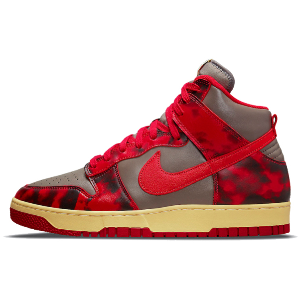 Nike Dunk High SP "Red Camo Acid Wash"